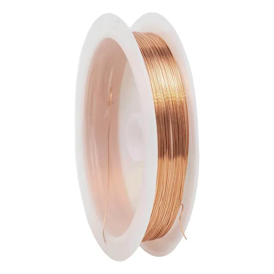 Alambre De Cobre 0.3mm Tocados Bijou Deco Flores X10 Metros