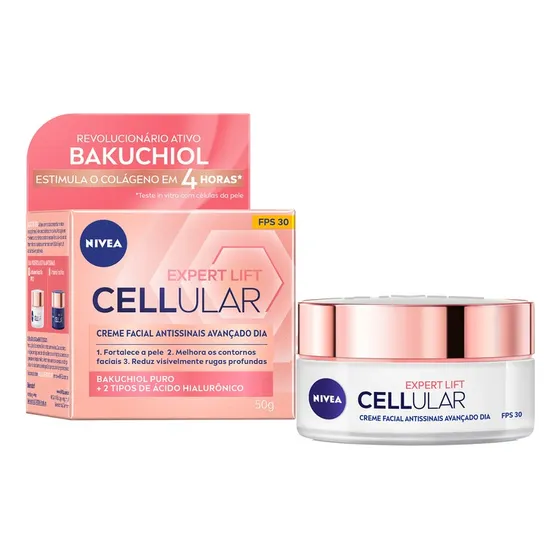 NIVEA Creme Facial Antissinais Cellular Lift Dia FPS 30 50ml