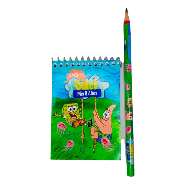 Anotador Mas Lapiz Souvenir Personalizado X30