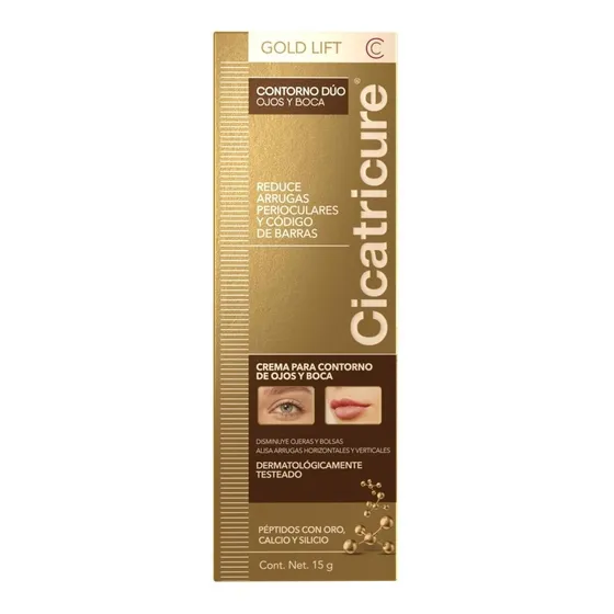 Cicatricure Gold Lift Contorno Duo Ojos Y Boca Antiarrugas Momento de aplicación Día/Noche Tipo de piel Todo tipo de piel