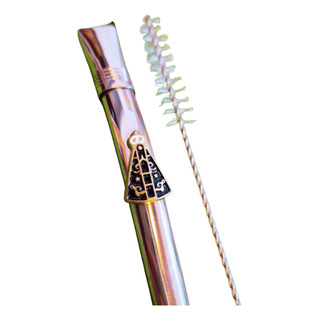 Bomba Chimarrão Aço Inox Bojo Rosca Nossa Senhora Aparecida Bomba Chimarrão Aço Inox Bojo Rosca Nossa Senhora Aparecida