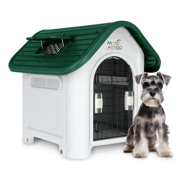 Casa Para Perro Chicos Mediano Con Puerta Térmica Mascoamigo