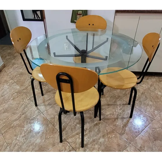 Comedor En Hierro Forjado. Con O Sin Sillas