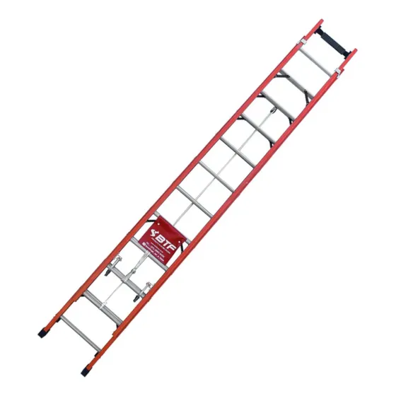 Escada Fibra Vidro Extensível 3,60x6,0m 22d Efr9929 Botafogo