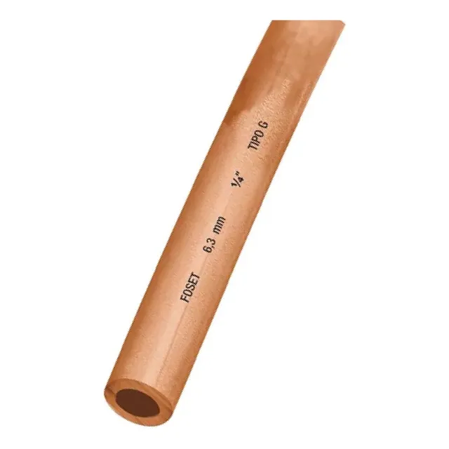 Nuevo Rollo De 15 M De Tubo Flexible De Cobre De 1/4 48155