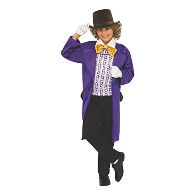 Traje De Rubíes Niños Willy Wonka Y The Chocolate Factory Tr