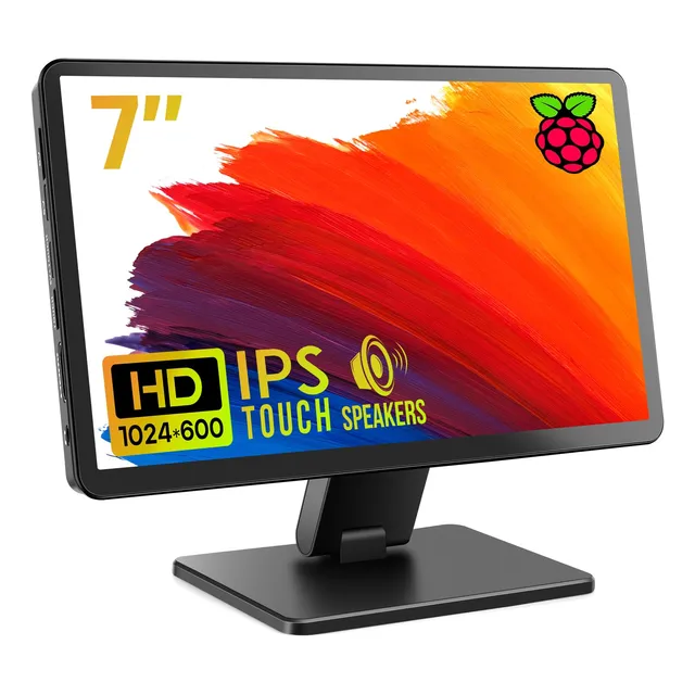 Monitor Táctil Roadom 7  Raspberry Pi Ips Fhd 1024x60
