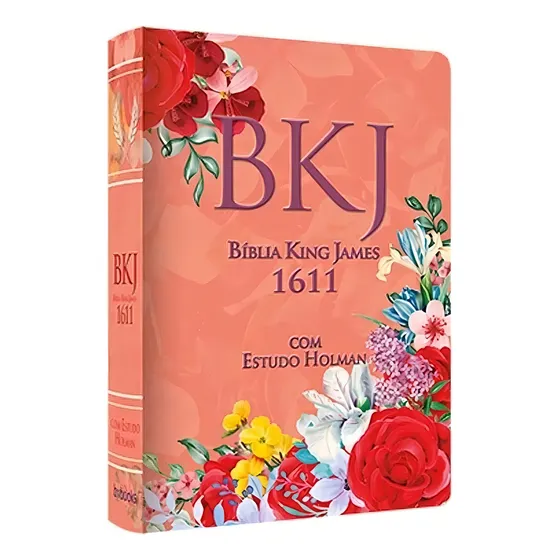 Bíblia King James 1611 Com Estudo Holman Feminina, de King James. Editora BVBooks, capa dura em português, 2022