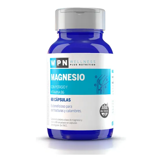 Wpn Magnesio Con Potasio Y Vit B6 X 60capsulas Sabor Sin sabor