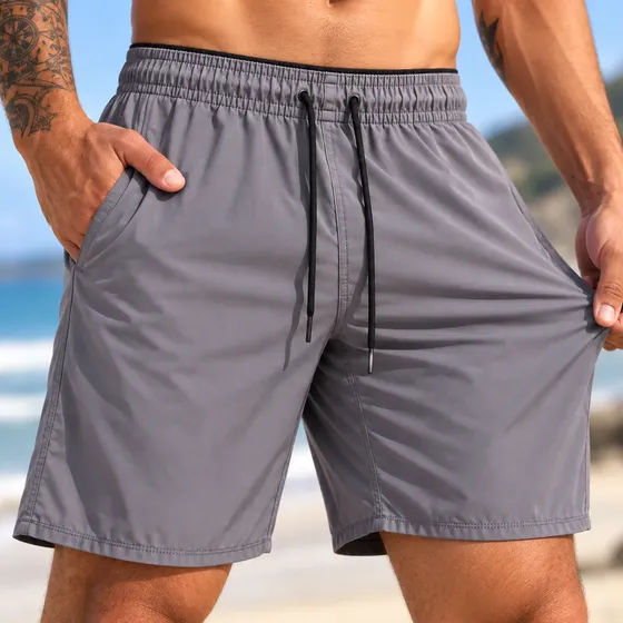 Bermuda Academia Masculino Lycra Shorts Tactel Treino Praia