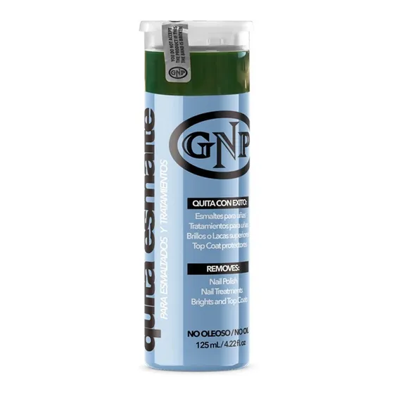 Quita Esmalte Gnp 125cc Con Dosificador. No Aceitoso Nice