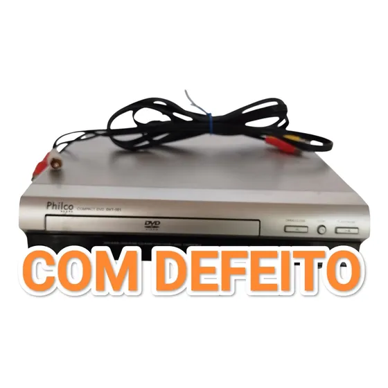 Dvd Player Philco Dvt-101 - Com Defeito