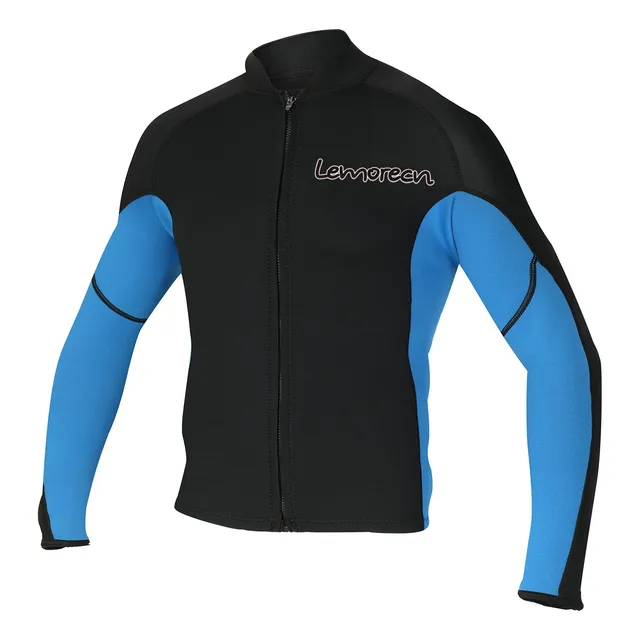 Traje Neopreno Lemorecn 2mm Para Hombre Chaqueta Manga Larga