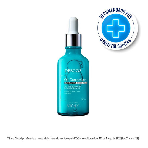 Sérum Redutor De Oleosidade Oil-correction Dercos 50ml Vichy Sérum Redutor De Oleosidade Oil-correction Dercos 50ml Vichy