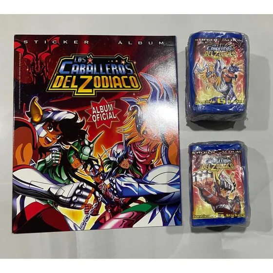 Álbum Caballeros Del Zodiaco 2004 + 100 Sobres Navarrete