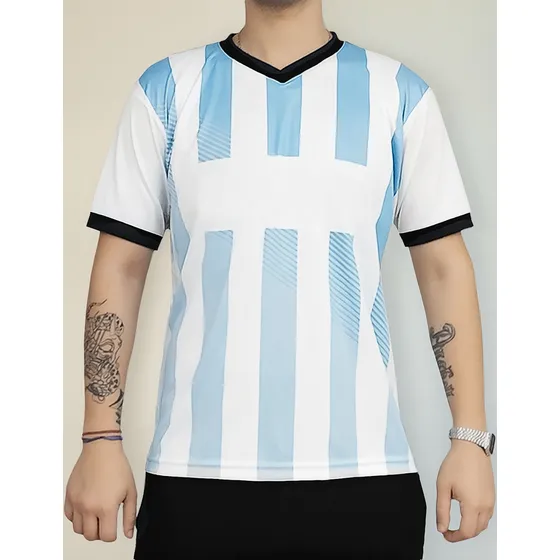 Camiseta Argentina Mundial Para Sublimar X 1 Un