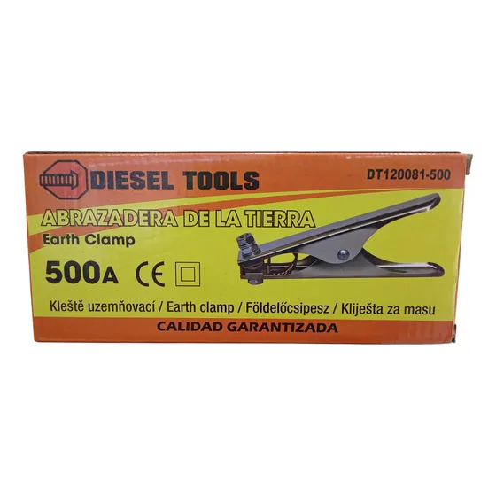 Pinza De Tierra Para Soldar 500 Amp