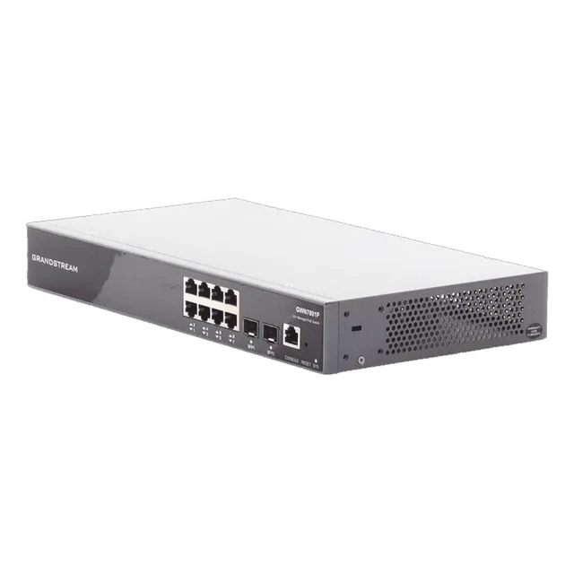 Conmutador Poe Gigabit 8ptos Gestionado 10/100/1000 Mbps