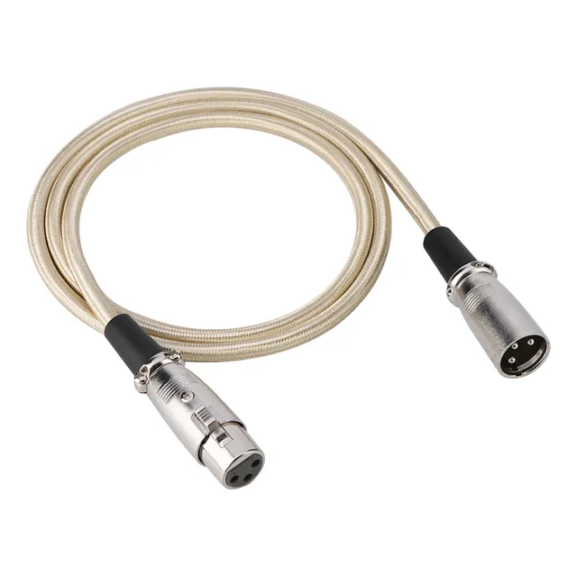 Cable De Micrófono Xlr A Hembra, Cable De Micrófono De 3 Pin