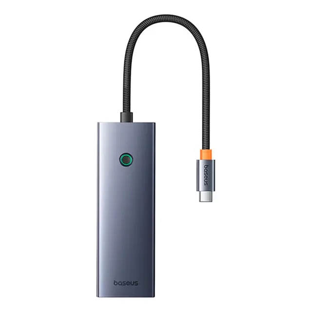 Hub Baseus 5 En 1 Usb C ( Usb 3.0 / Ethernet / Usb C  Pd  )