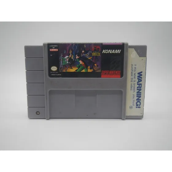 The Adventures Of Batman And Robbin Snes Gamers Code*