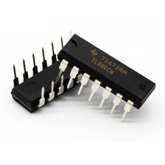 Tl084 Amplificador Cuadruple J-fet Bajo Consumo  Tl074 Tl064
