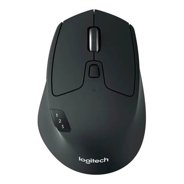 Mouse Logitech Triathlon M720 negro