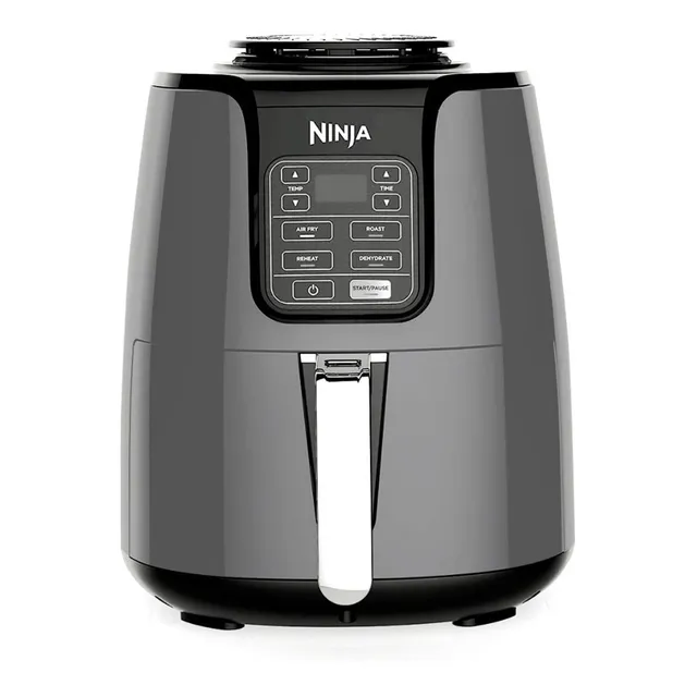 Freidora De Aire 3.7 Litros Ninja Af101 Gris Color Negro 110V