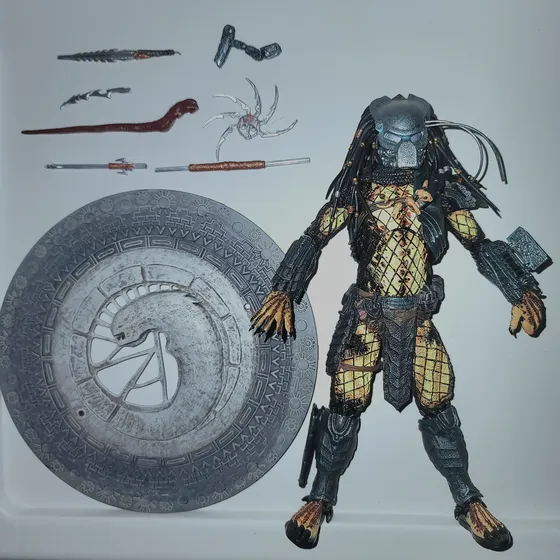 Predator Ancient Warrior Neca Avp Kenner Serpent Scar Celtic