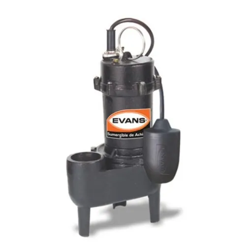 Bomba Sumergible Evans Agua Sucia .5 Hp, Descarga 2