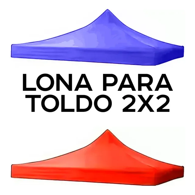 Lona Para Toldo Plegable 2x2 Impermeable Protección Uv