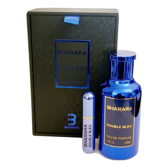 Perfume Bharara Double Bleu Eau De Parfum, 100 ml, para hombre