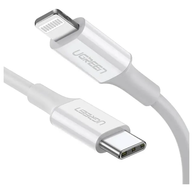 Cabo De Dados Ugreen 60748 Compatível Com iPhone Mfi 1m