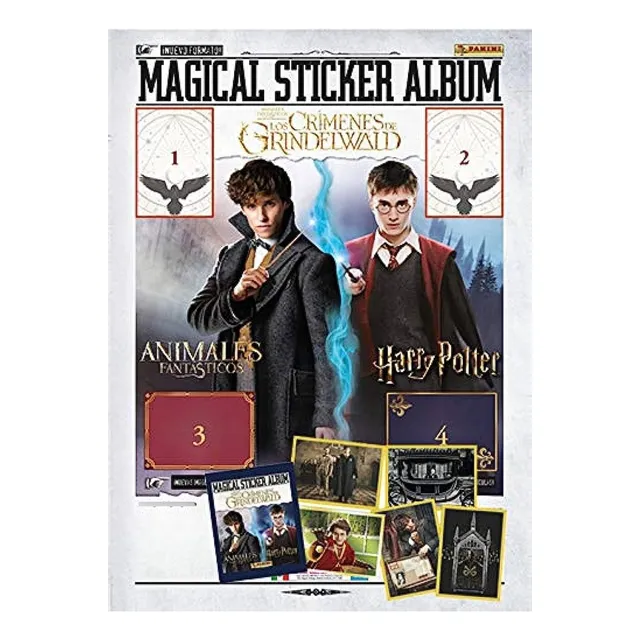 Álbum Animales Fantásticos 2 + Set A Pegar [panini]