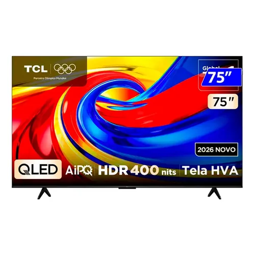 Smart Tv Led 50'' 4k 50p715 Wi-fi Bluetooth 3 Hdmi 2 Usb Tcl