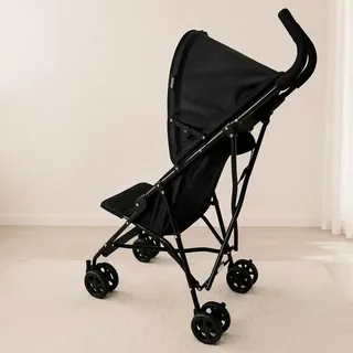 Zippy Toys Carrinho De Bebê Guarda Chuva Dobrável Portátil Bob-até 15kg Preto