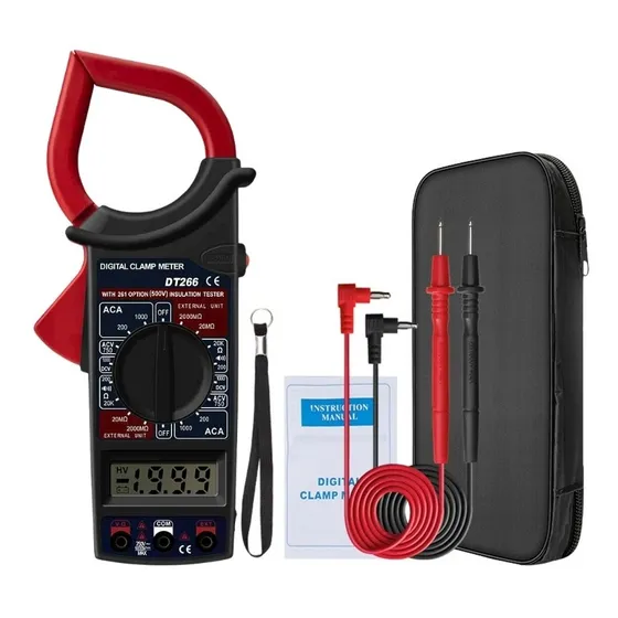 Tester Multimetro Pinza Amperimetrica Digital Herramienta