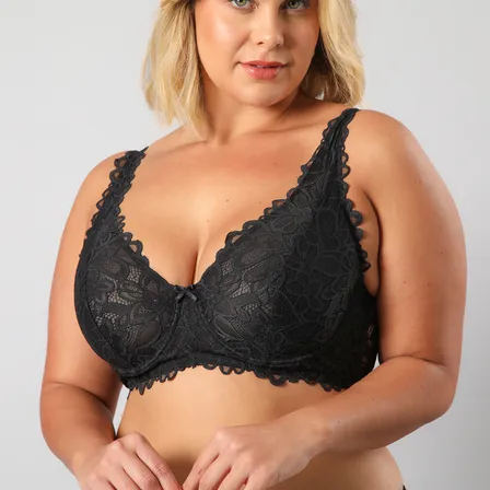 Sosten Bralette Encaje Flor Flores 13500-2