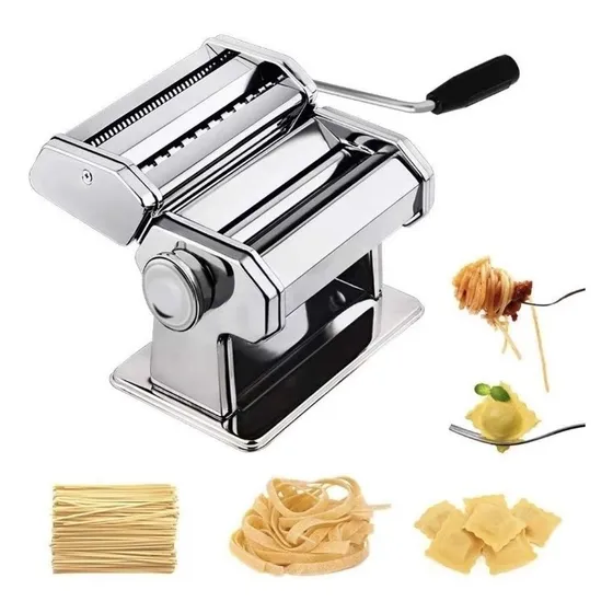 Máquina De Pasta Manual Acero Inoxidable Para El Hogar Chef