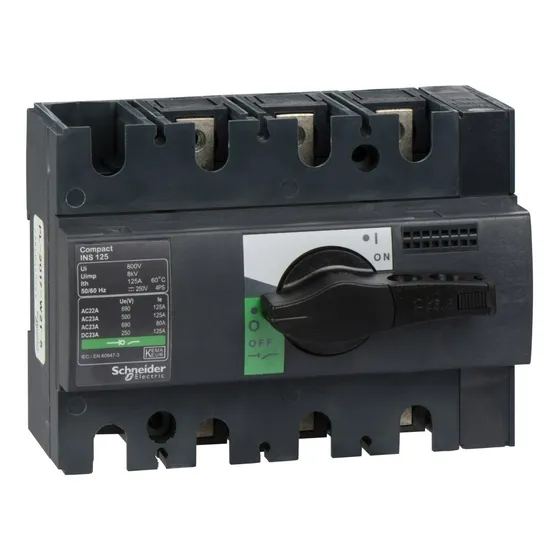 Interruptor Manual Ins125 3x125a-fa