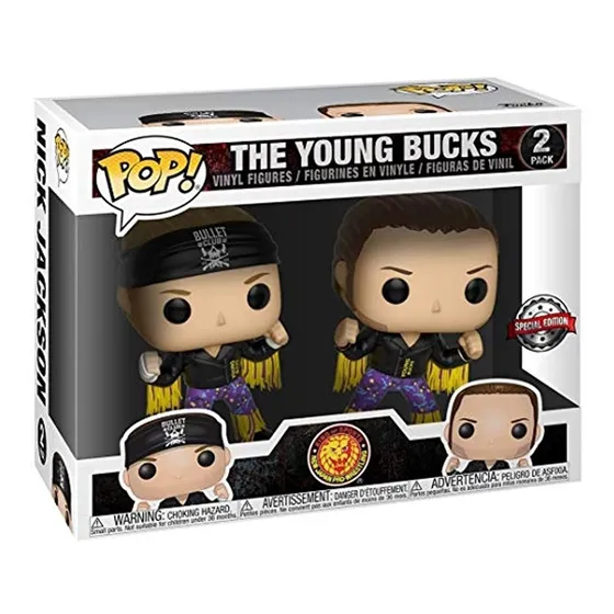 Funko Pop! Japonés Pro Wrestling 2 Pack The Young Bucks