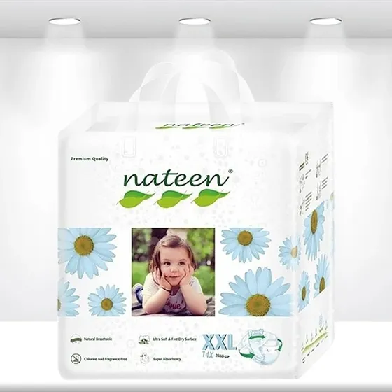 Pañales Ecológicos Para Niños Nateen Talla Xl Y Xxl Extra Extra Grande (xxg) Sin Género