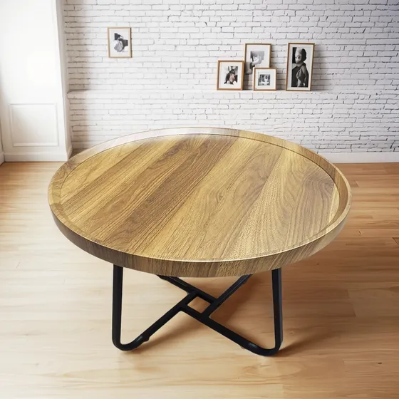Mesa Ratona 60x39cm Mdf Base Metal