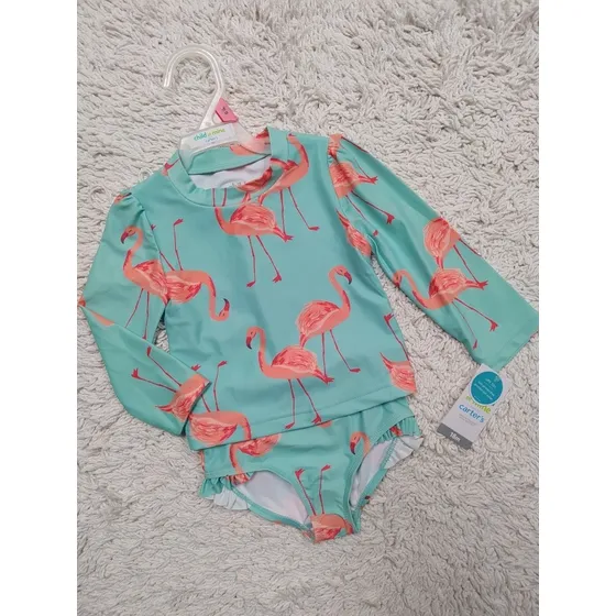 Traje De Baño Manga Larga Carter's Protección Uv Talla 2t