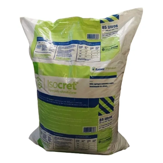 Perlitas De Telgopor Isocret Contrapiso Liviano X 85l