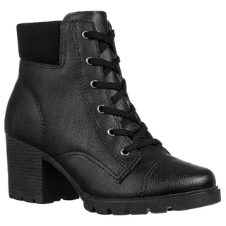 Coturno Feminino Salto Tratorado Cano Curto Bota Conforto Coturno Feminino Salto Tratorado Cano Curto Bota Conforto
