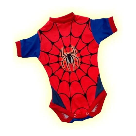 Body De Bebe Personalizado Superheroe Hombre Araña Spiderman