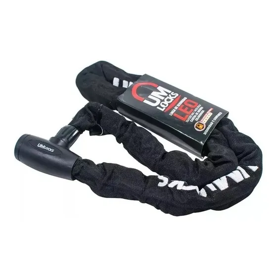 Linga Cadena Acerada Piton Um 8604 Seguridad Moto Leo 1.5mt