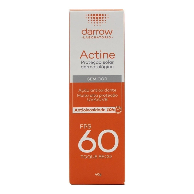 Protetor Solar Actine Antiacne E Antioleosidade Fps 60 Protetor Solar Actine Antiacne E Antioleosidade Fps 60