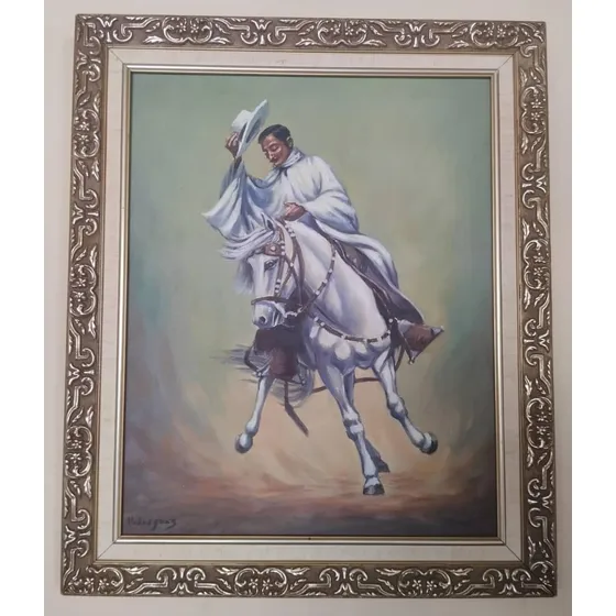 Cuadros De Pintura Usado, Marco Pan De Oro